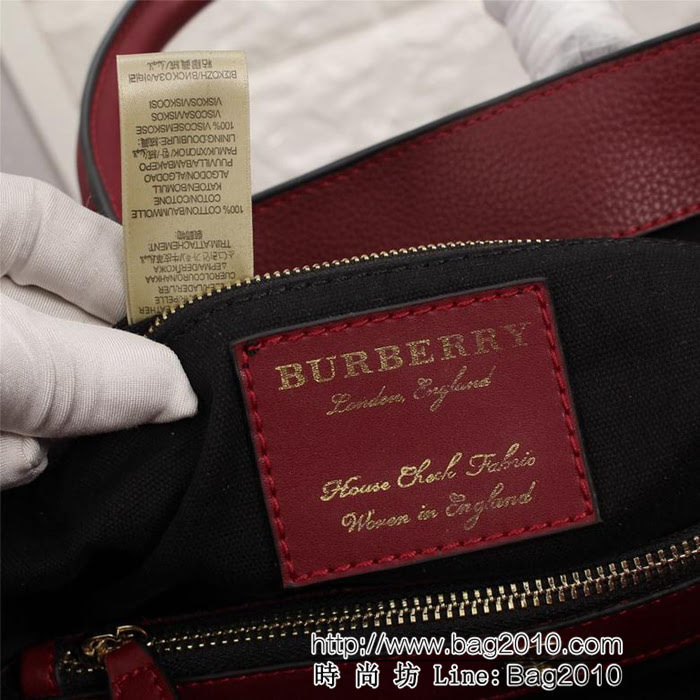 BURBERRY巴寶莉 紅色波點 手提肩背包 40297152#  Bhq1214